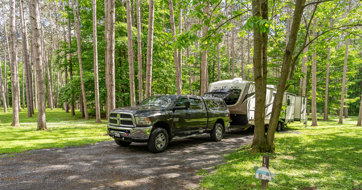 Whetstone Gulf State Park Campsite Photos